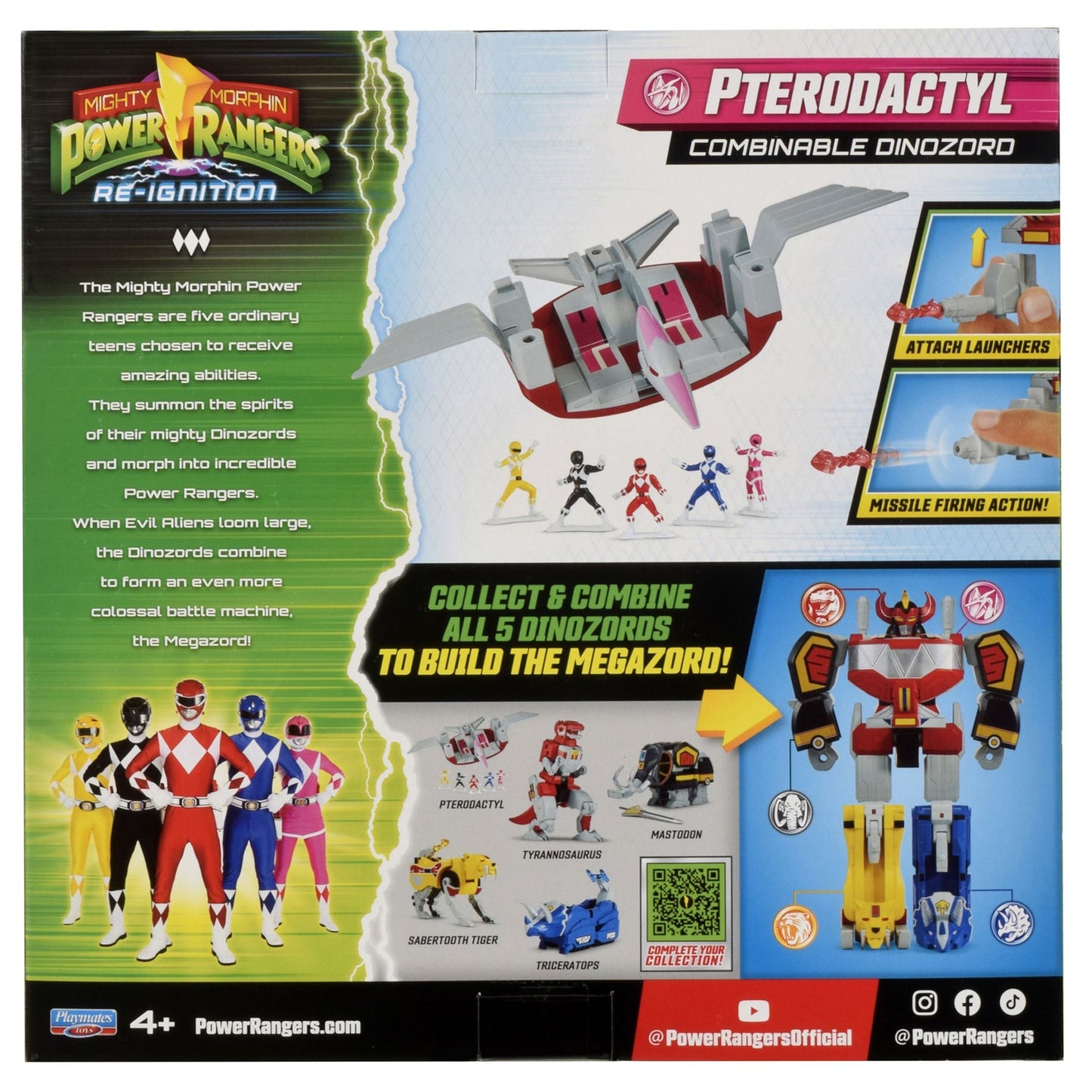 POWER RANGERS DINOZORD PTERODACTYL