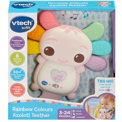 VTECH RAINBOW AXOLOTL TEETHER PINK