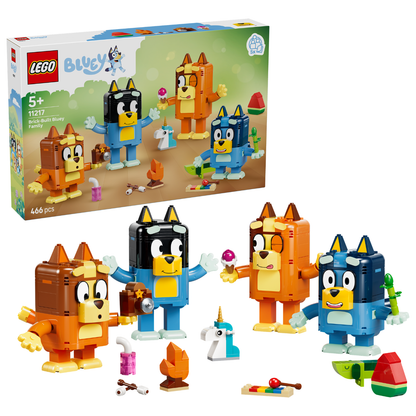 LEGO 11217 BLUEY BRICK-BUILT BLUEY FAMIL