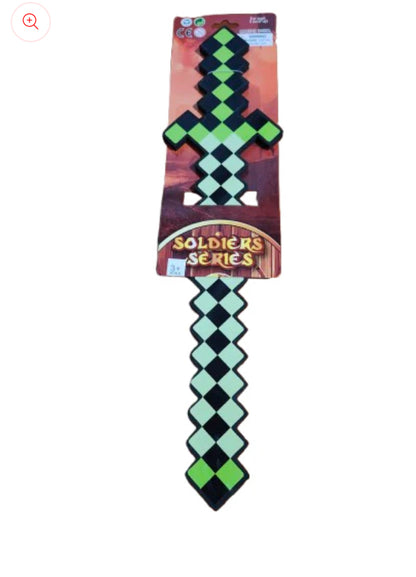 PIXELATED FOAM SWORD