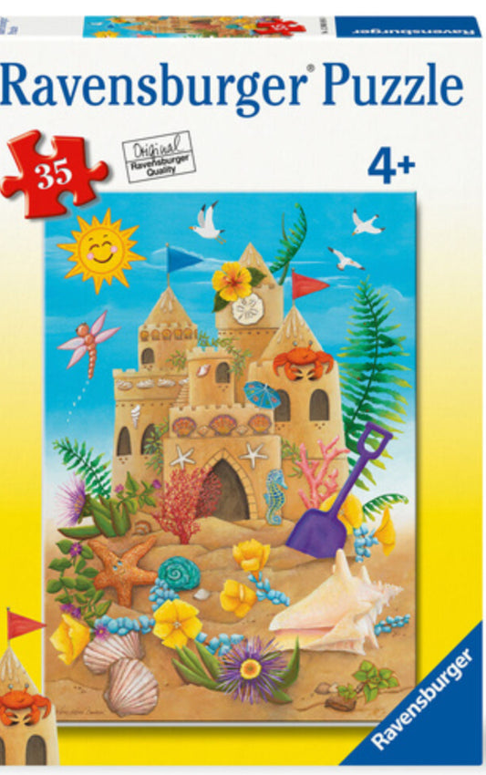 PUZZLE 35PC SUNSHINE SANDCASTLE