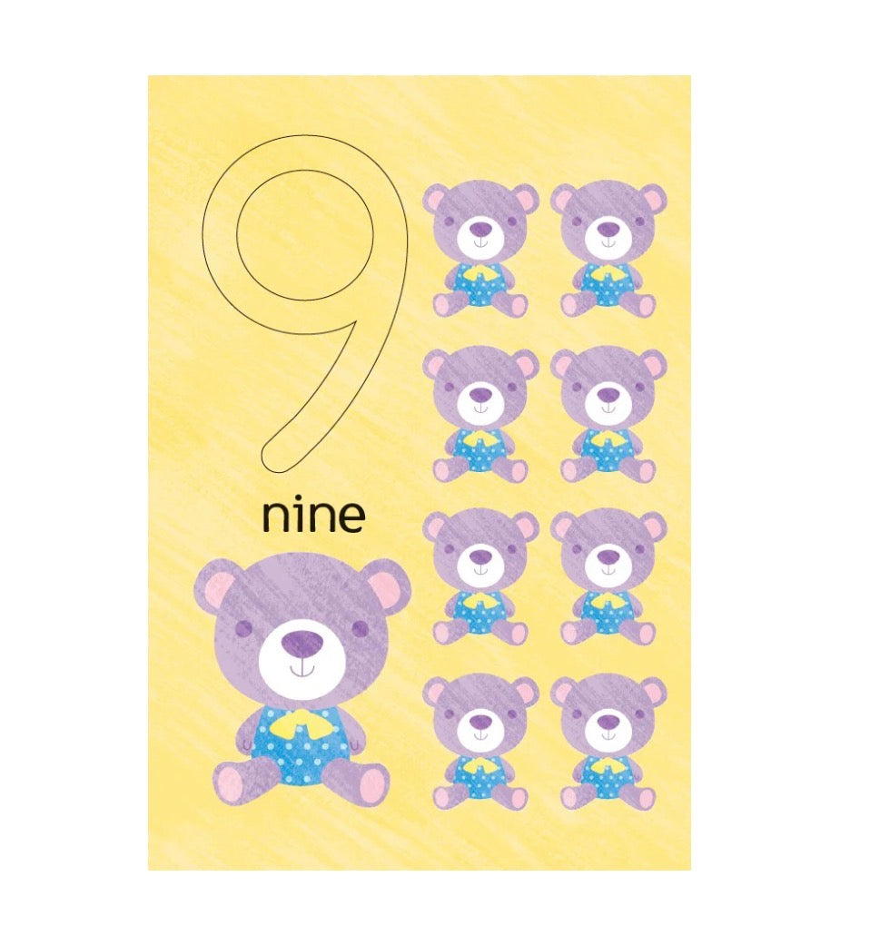 BOOK TOUCH & TRACE GIANT FLASHCARDS 123