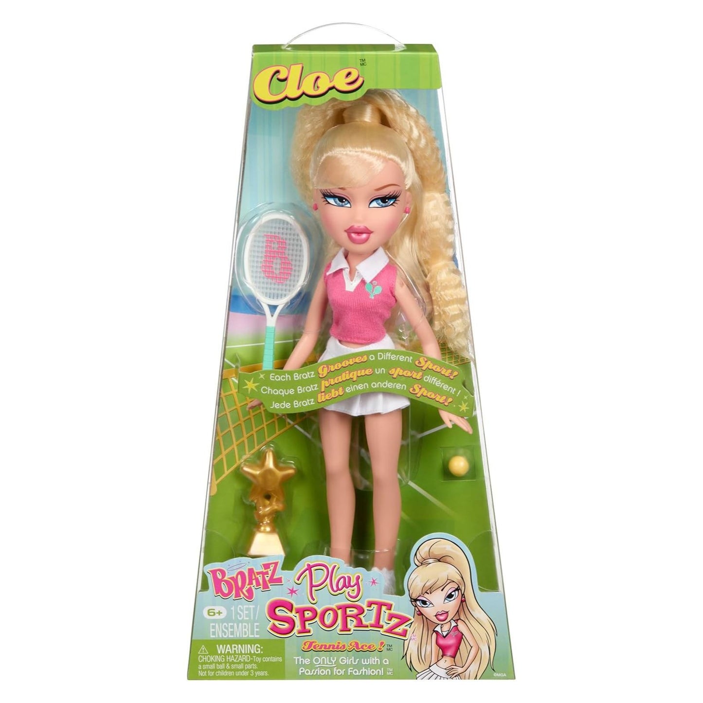 BRATZ PLAY SPORTZ DOLL CLOE