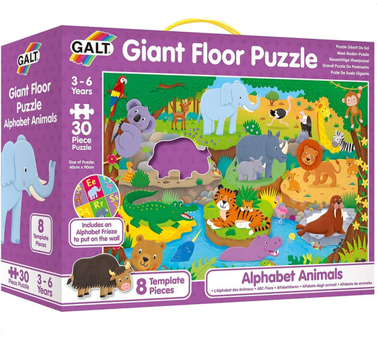PUZZLE GALT FLOOR ALPHABET ANIMALS