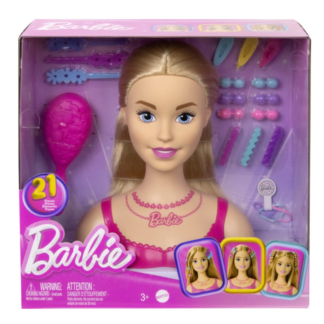 BARBIE STYLING HEAD AND ACCESSORIES