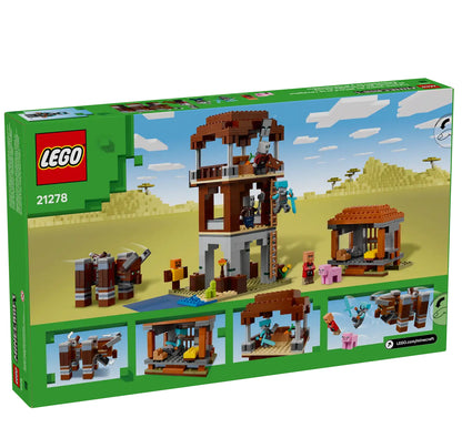 LEGO 21278 THE PILLAGER OUTPOST AND RAVA
