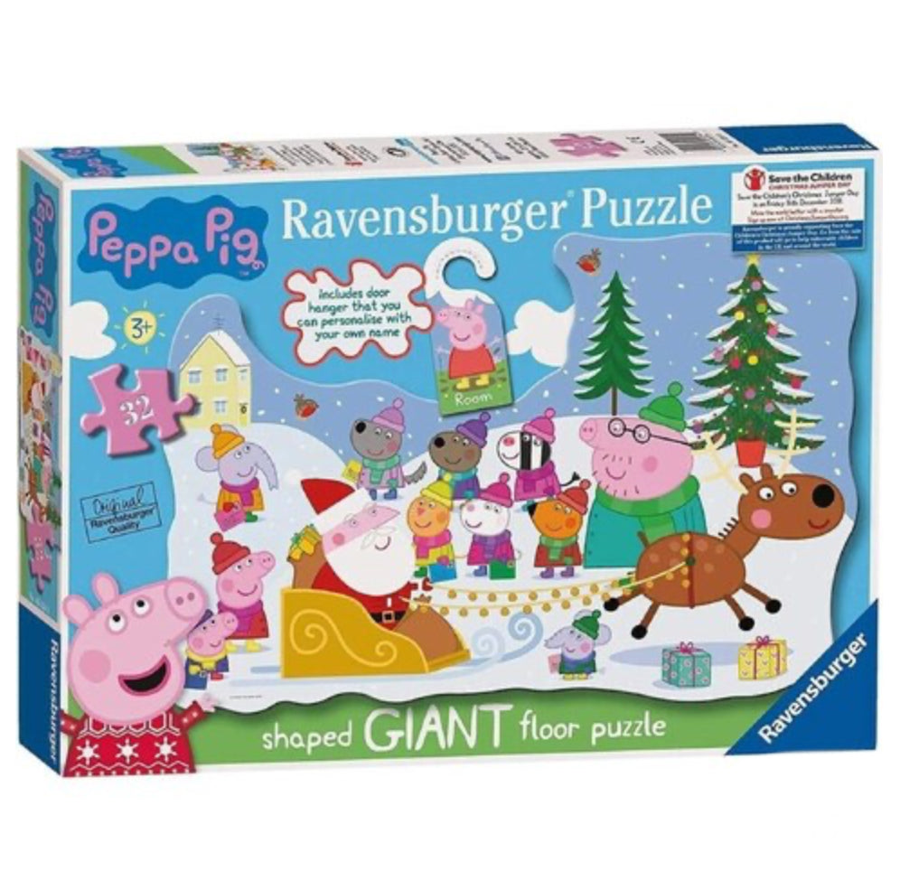 PUZZLE 32PC GIANT FLOOR PEPPA XMAS WISH