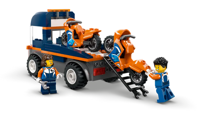 LEGO 60491 CITY MOTORCYCLE TRANSPORTER