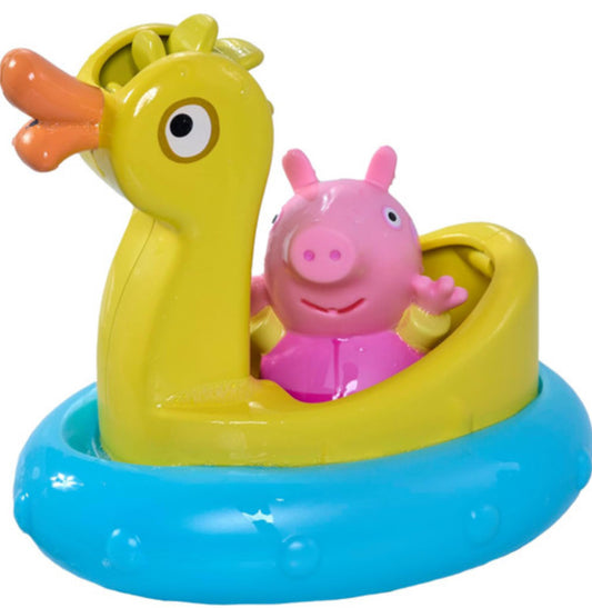 TOMY PEPPA PIG BATH FLOAT DUCK