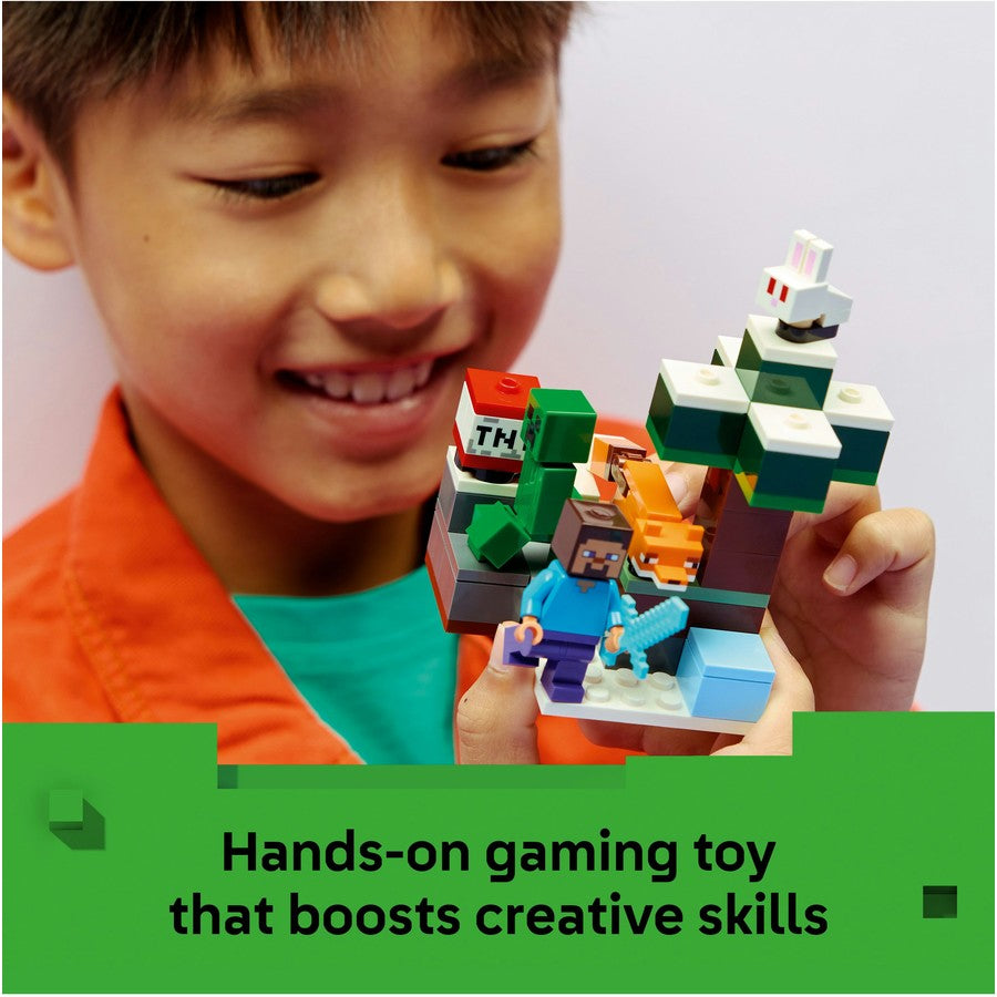 LEGO 21583 MINECRAFT STEVE TAIGA ADVENT