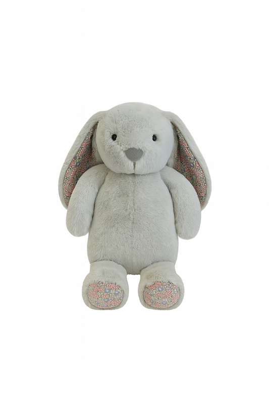LILY & GEORGE THUMPER BUNNY FLOR/JADE LG