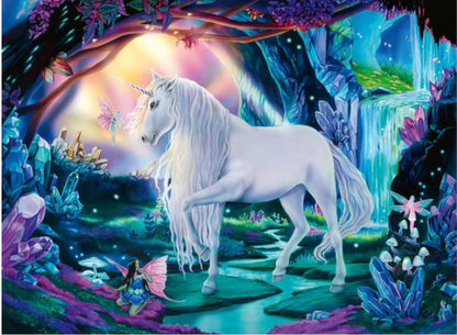 PUZZLE 300PC CRYSTAL UNICORN