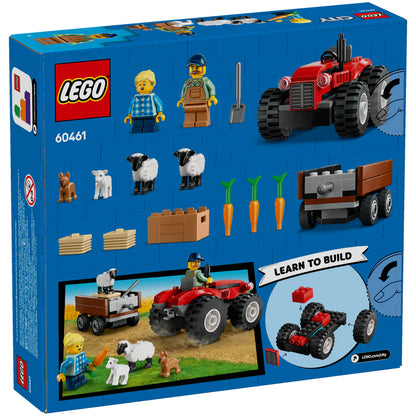 LEGO 60461 CITY RED FARM TRACTOR W SHEEP