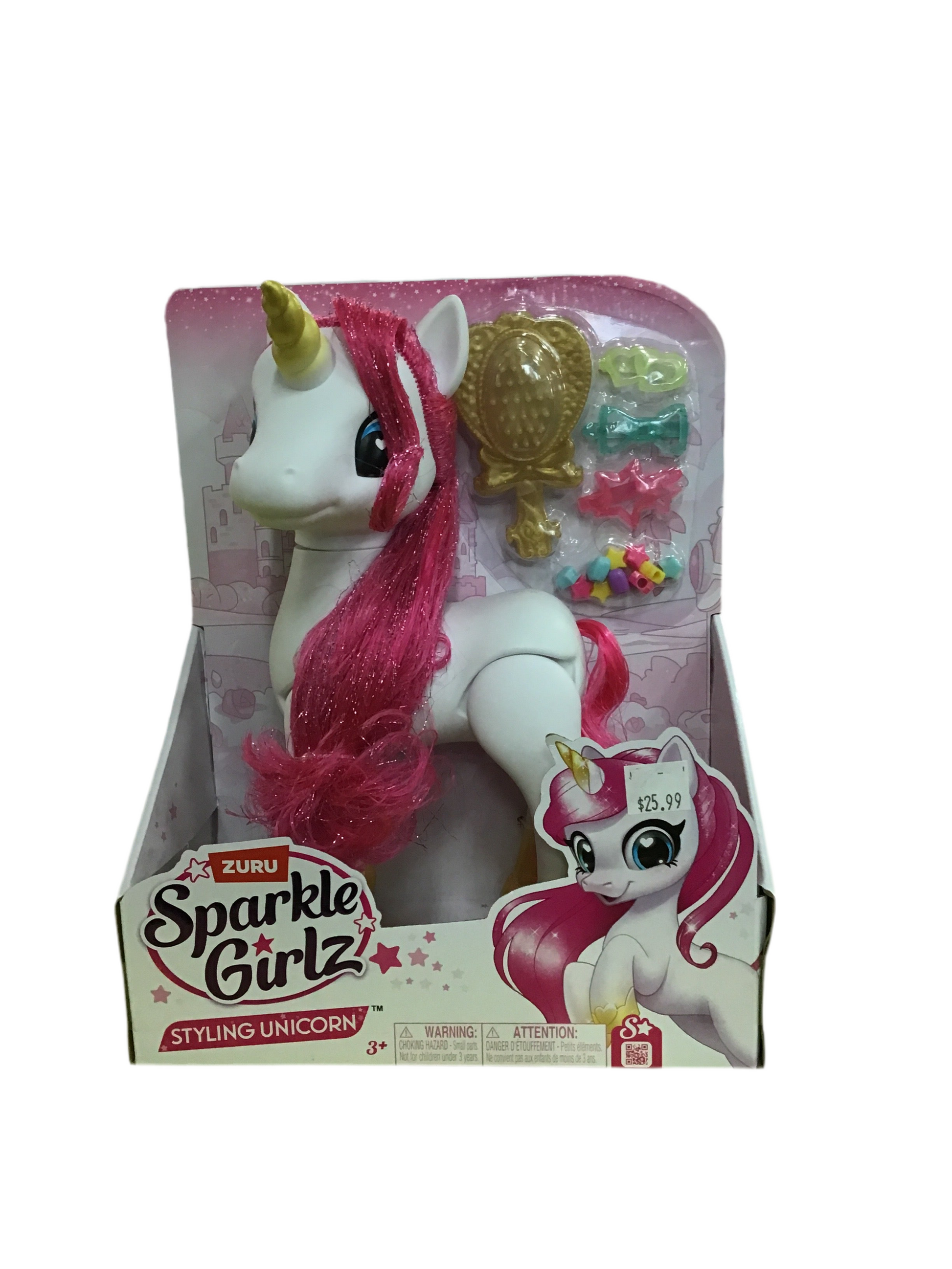 SPARKLE GIRLZ STYLING UNICORN