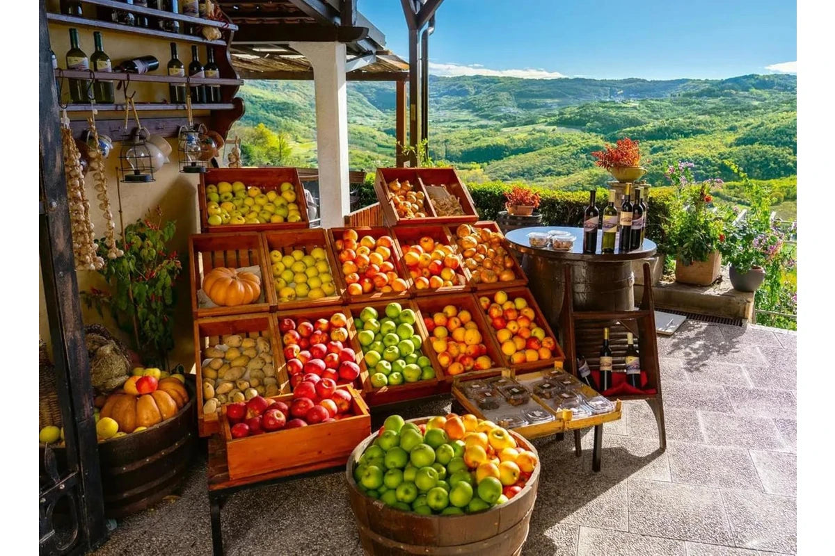 PUZZLE 500PC VEGETABLE MARKET