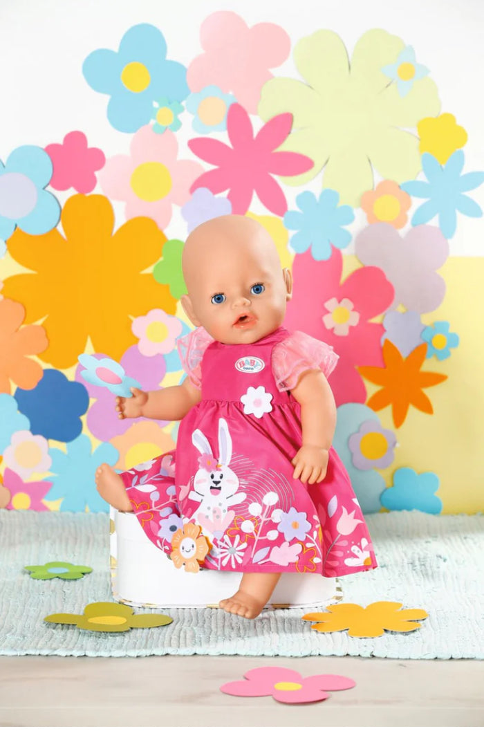 BB BABY BORN DRESS FLOWERS 43CM