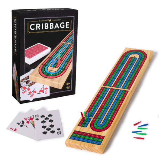 GAME CLASSIC SOLID WOOD CRIBBAGE