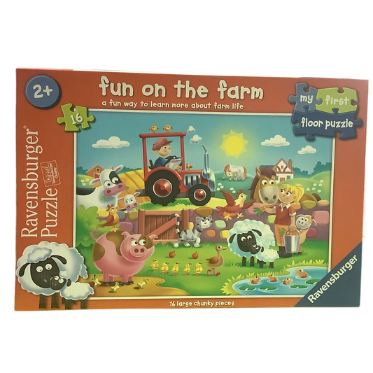 PUZZLE MY FIRST FLOOR FUN ON THE FARM