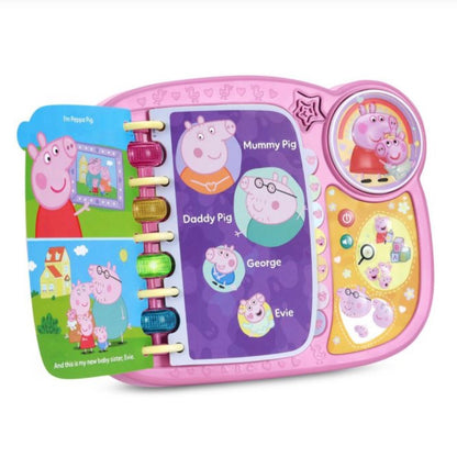 VTECH PEPPA PIG BIG SISTER LEARNING BOOK