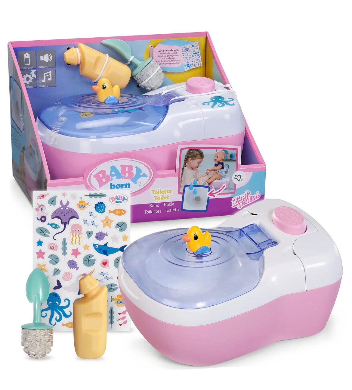 BB BABY BORN TOILET