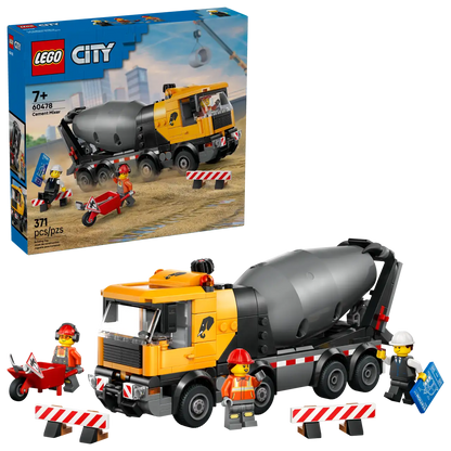 LEGO 60478 CITY CEMENT MIXER