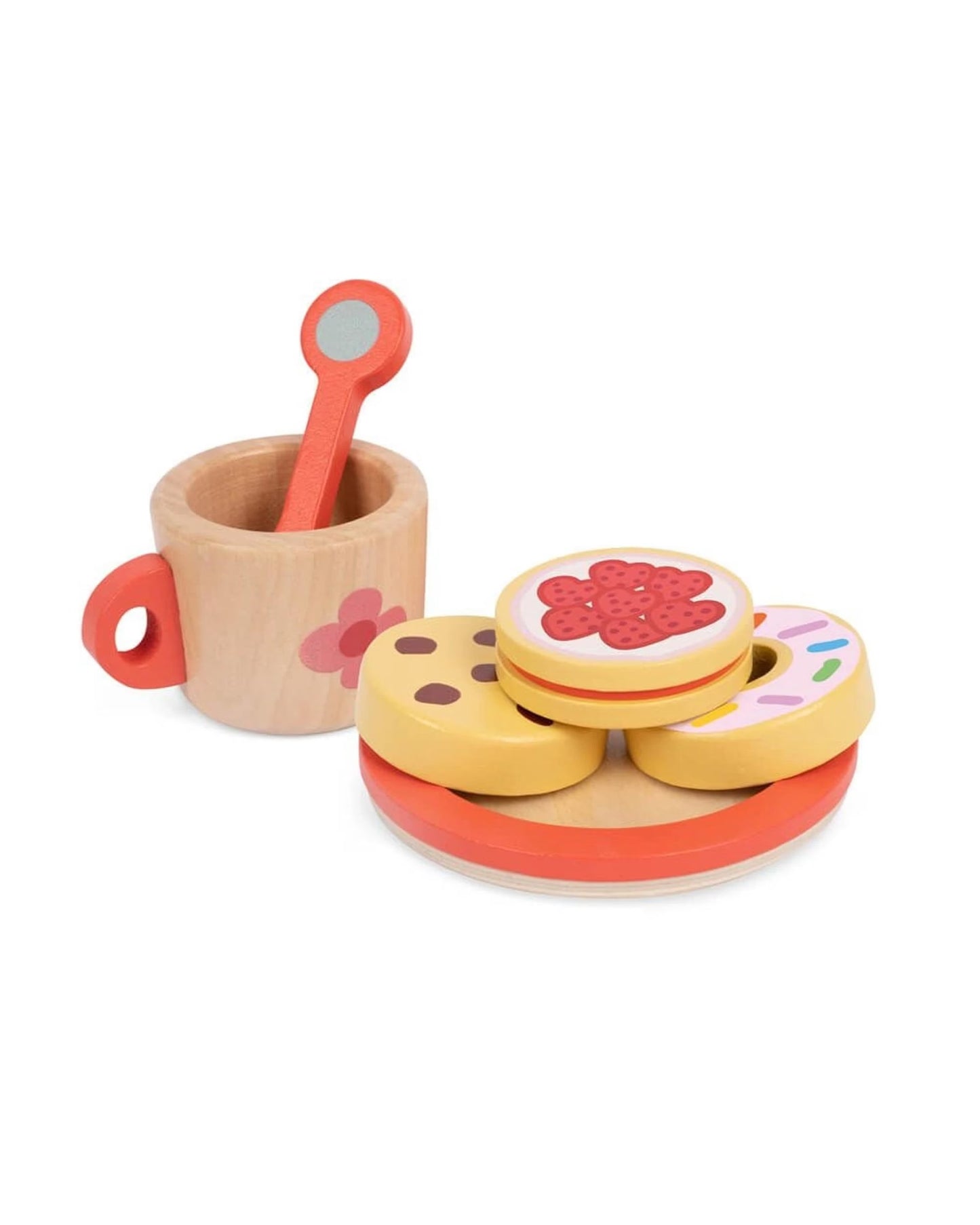 PEPPA PIG WOODEN TEA PARTY SET