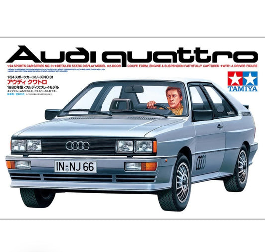 TAMIYA 1:24 AUDI QUATTRO