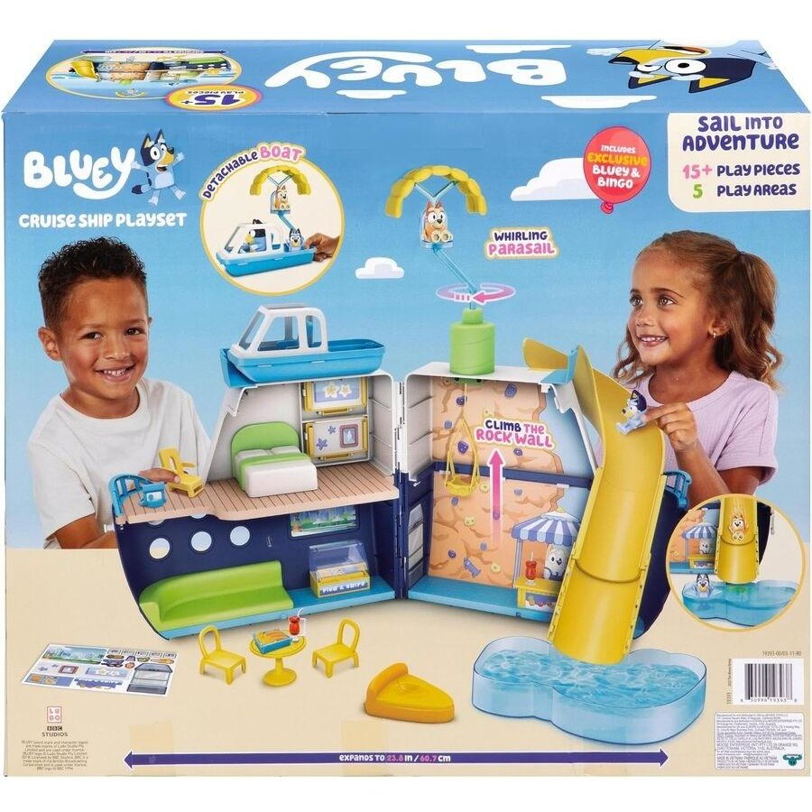 BLUEY S15 CRUISE SHIP PLAYSET