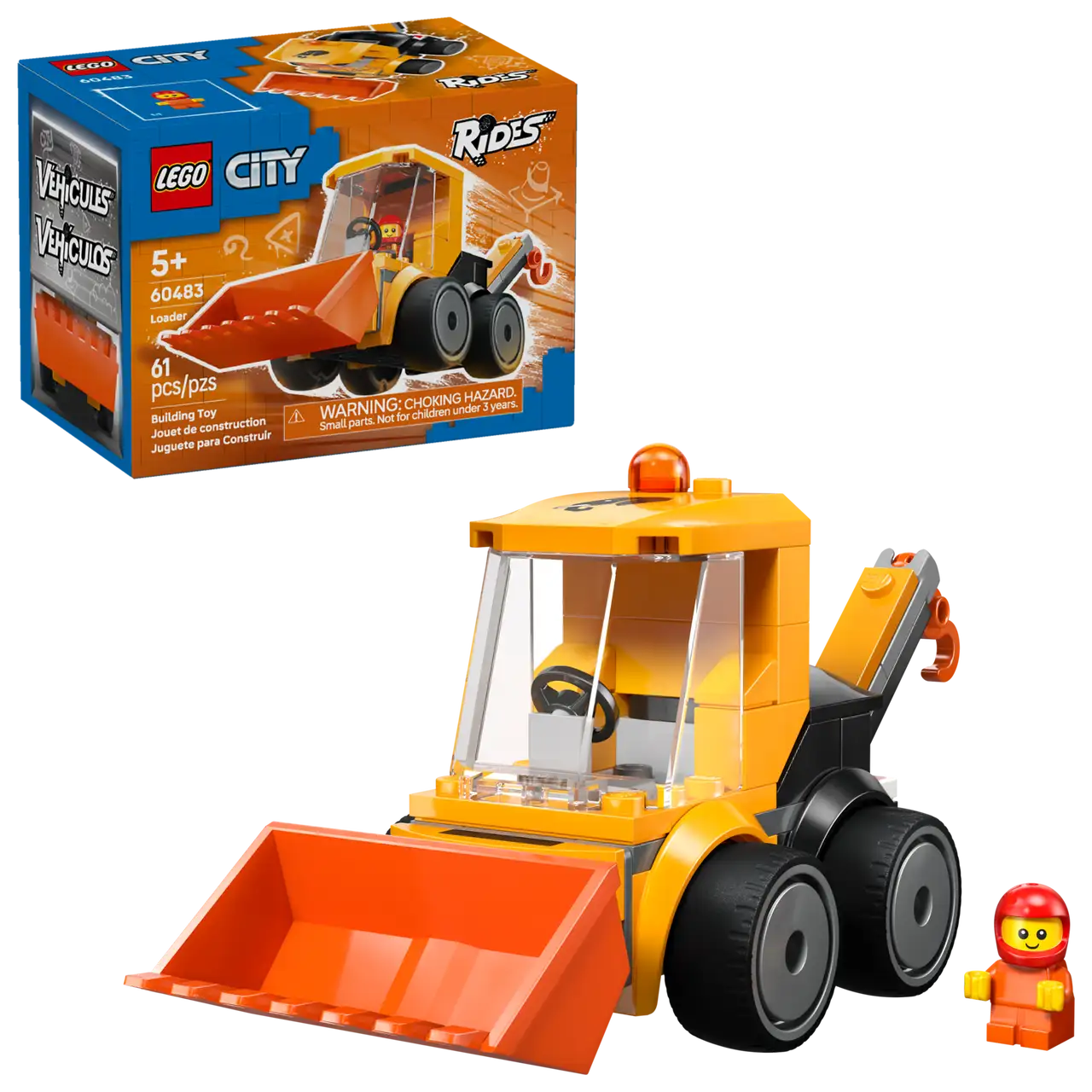 LEGO 60483 CITY RIDES CONSTRUCTION LOAD