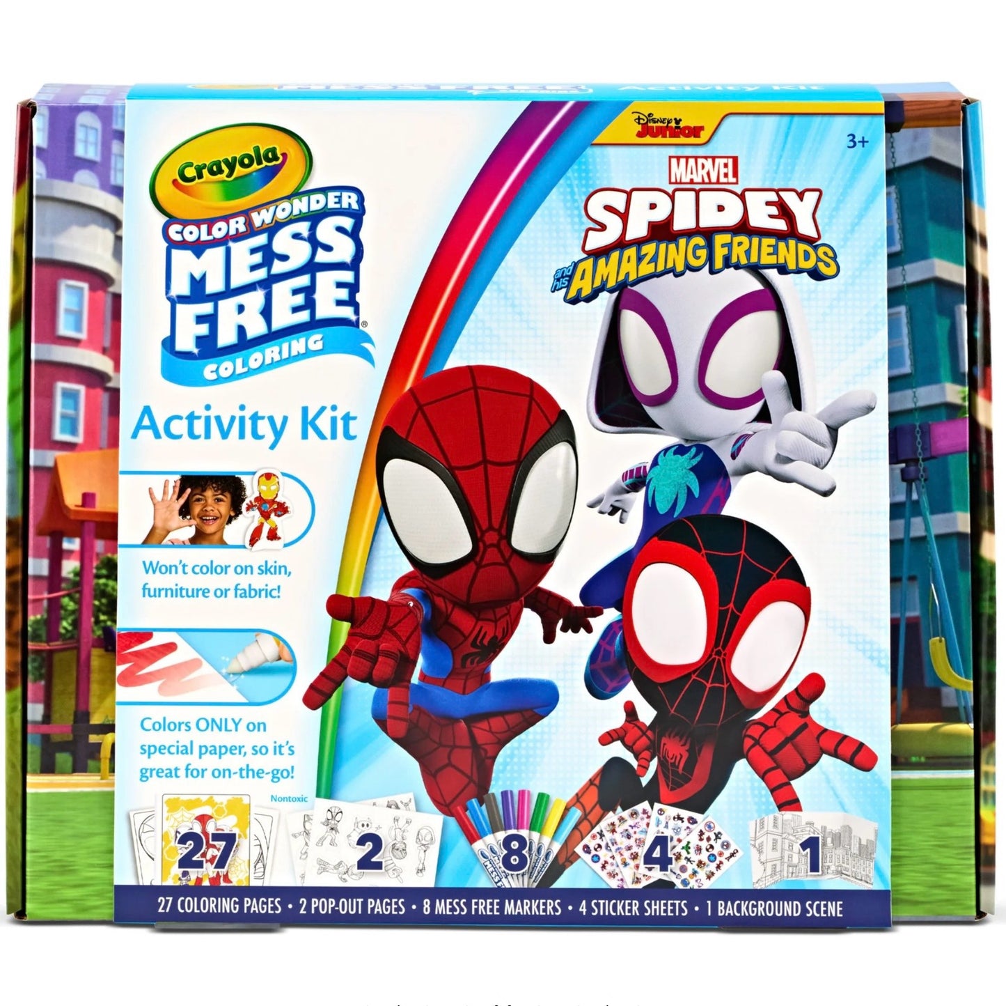 CRAYOLA COLOR WONDER ACTIVITY KIT SPIDEY