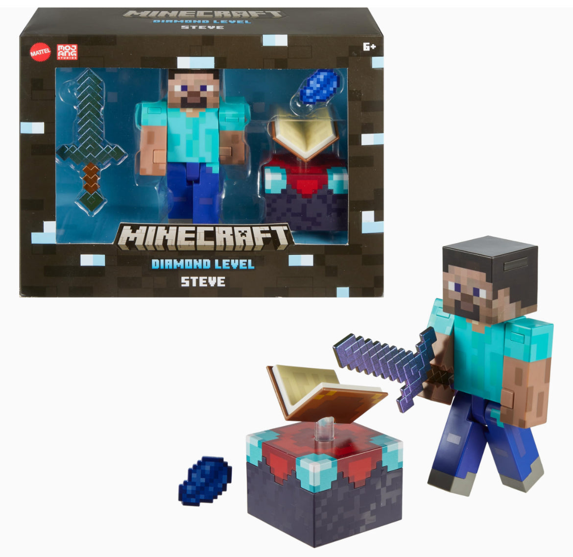 MINCECRAFT DIAMOND LEVEL STEVE