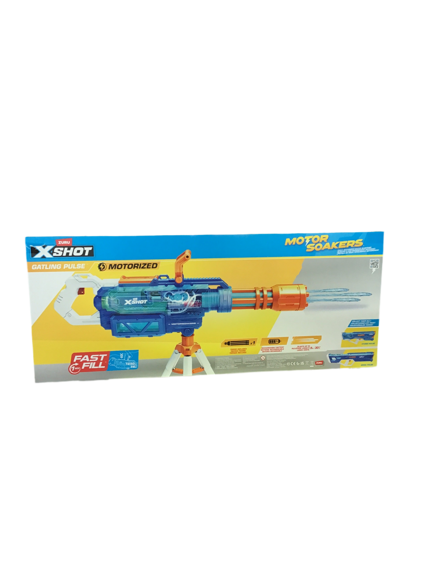 ZURU XSHOT F FILL MOTOR SOAKER GATLING
