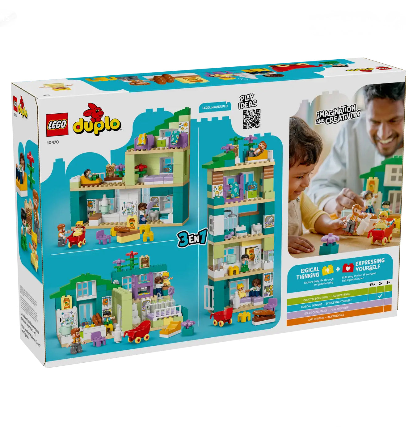 LEGO 10470 DUPLO 3 IN 1 MODERN HOUSE