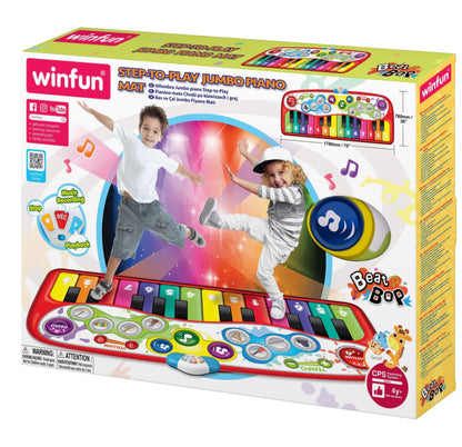 WINFUN STEP TO PLAY PIANO MAT
