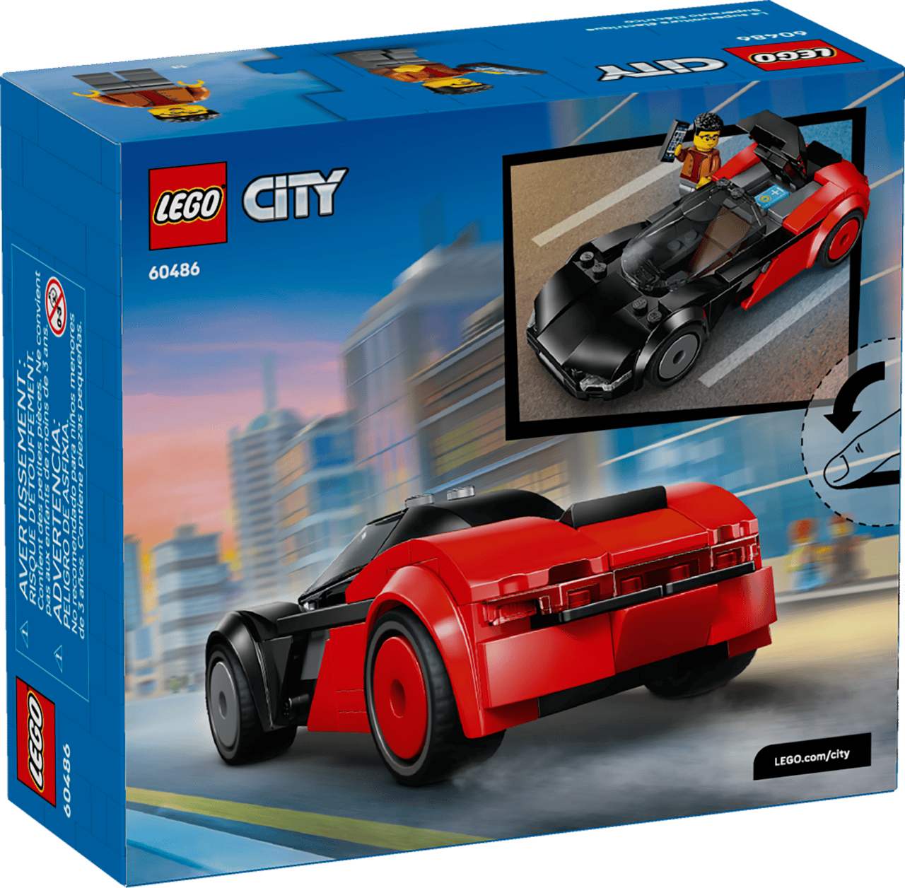 LEGO 60486 CITY EV SUPERCAR