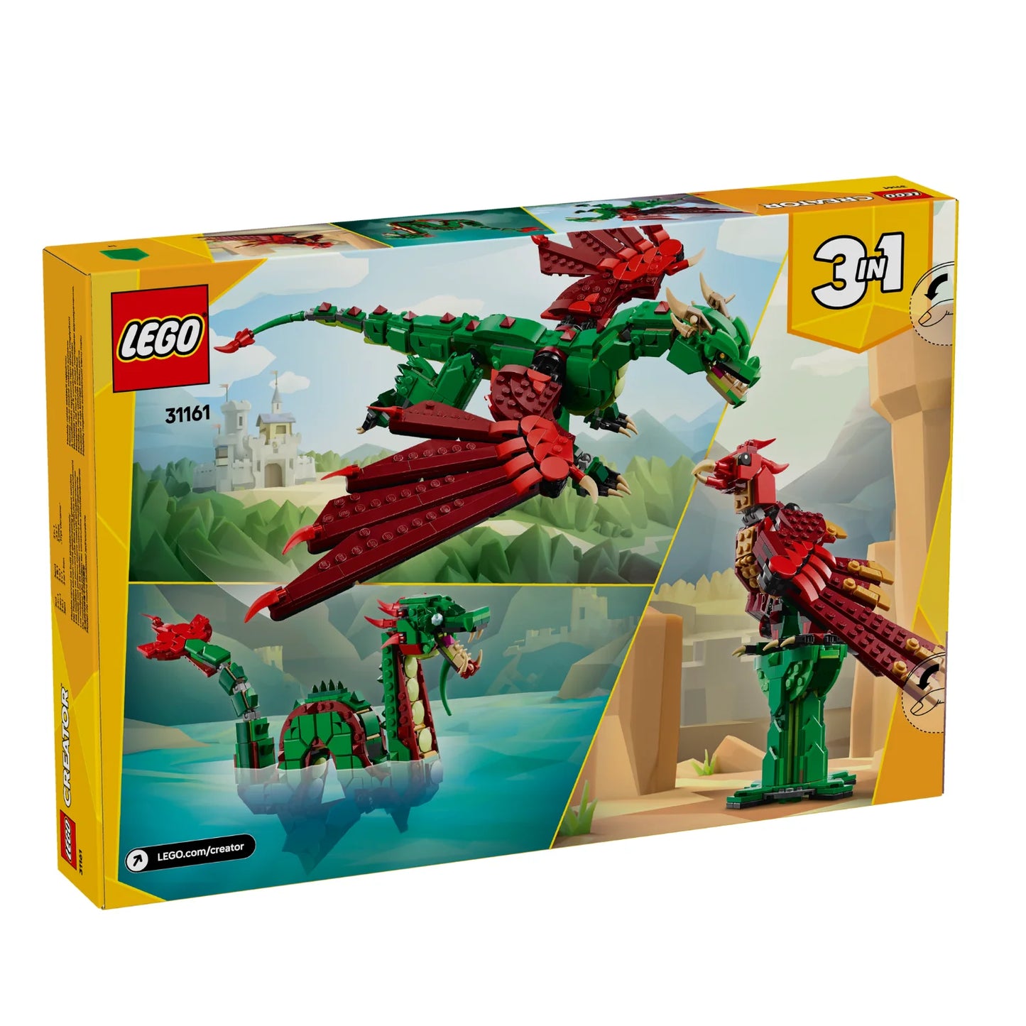 LEGO 31161 CREATOR MEDIEVAL DRAGON