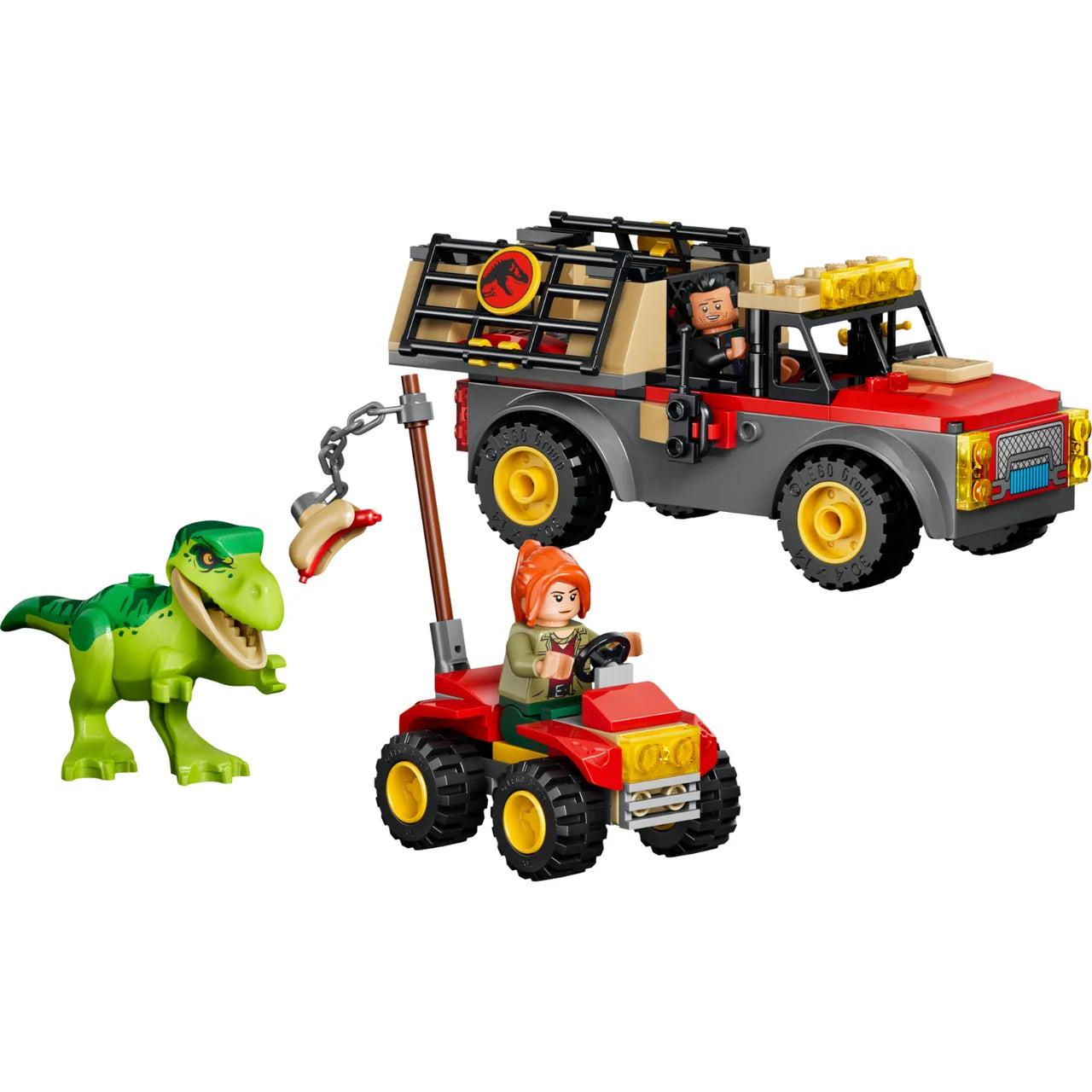 LEGO 77978 JW T REX TRANSPORT TRUCK