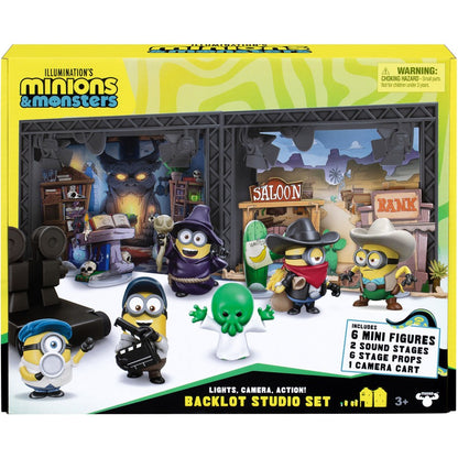 MINIONS 3 BACKLOT STUDIO SET 6PK