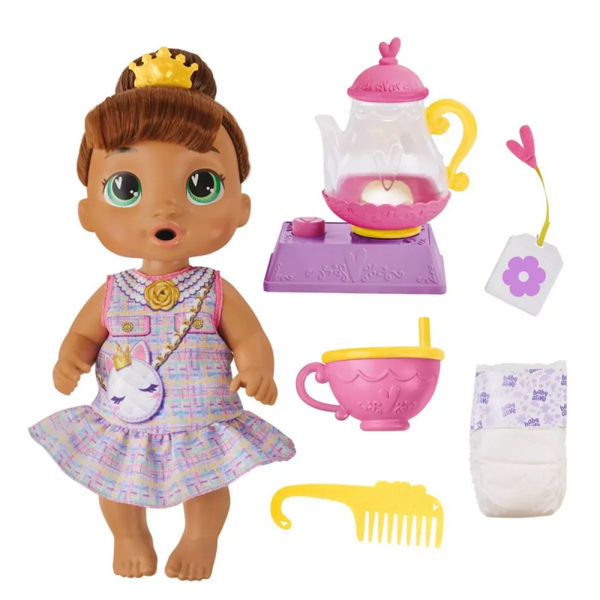 BA BABY ALIVE BUBBLY TEA PARTY AST