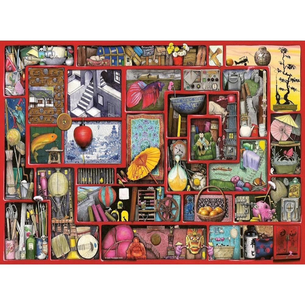PUZZLE 4X500PC WONDERFUL WORLD OF COLIN