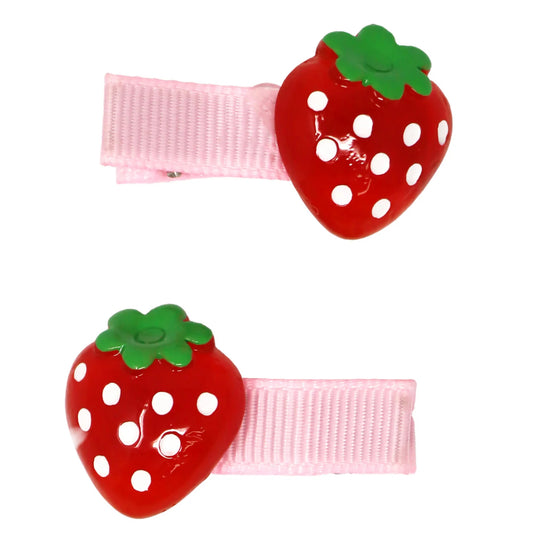 P/POP STRAWBERRY POP HAIR CLIPS