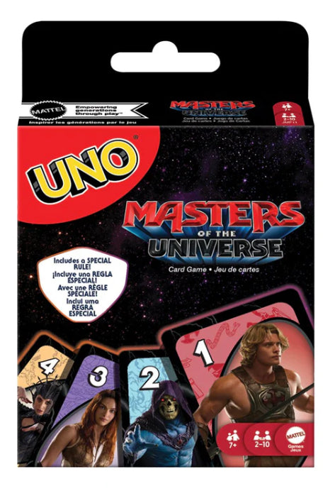 GAME UNO MASTERS OF THE UNIVERSE