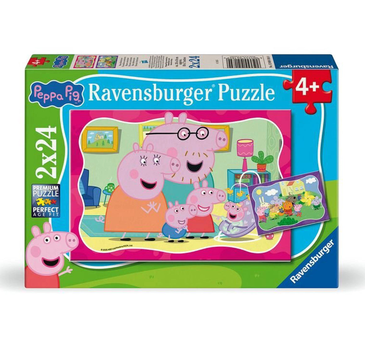 PUZZLE 2X24PC PEPPA PIG NEW ADVENTURES