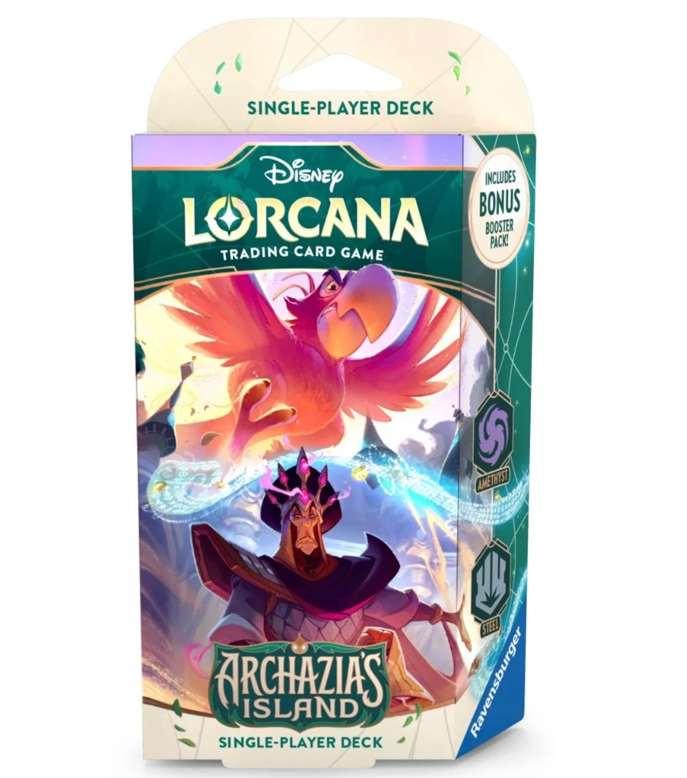 DISNEY LORCANA S7 PLAY DECK AMETH/STEEL