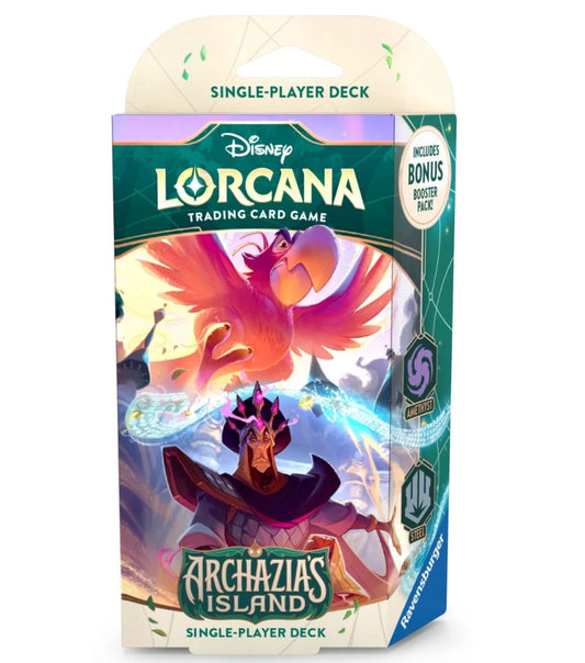 DISNEY LORCANA S7 PLAY DECK AMETH/STEEL