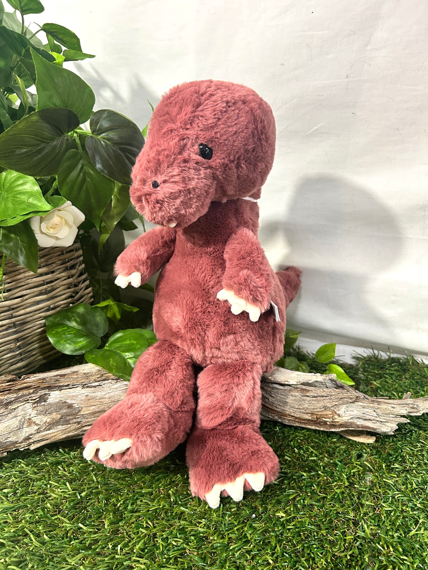 CB BEAR & ME TUSHY PEG T REX DAMSON PINK