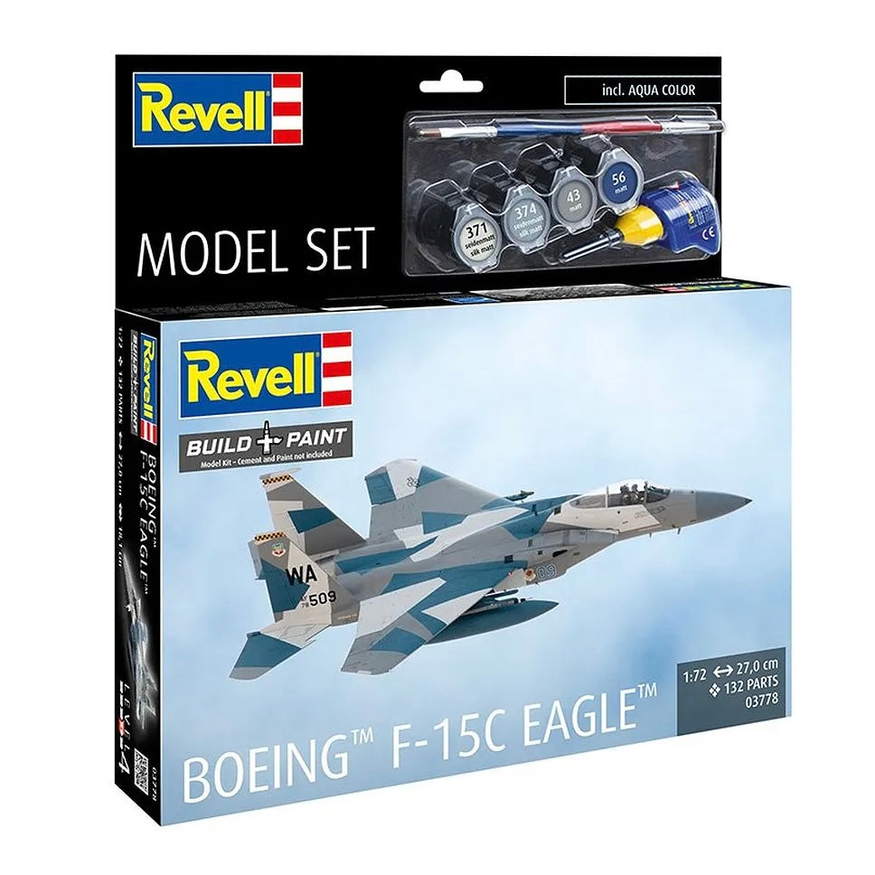 REVELL 1/72 F-15C EAGLE MODEL SET