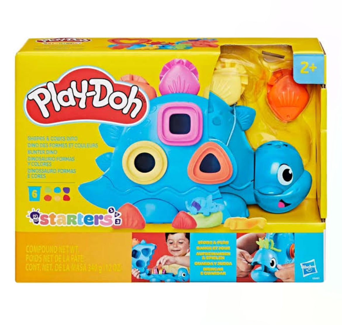 PD SHAPES AND COLOURS DINO