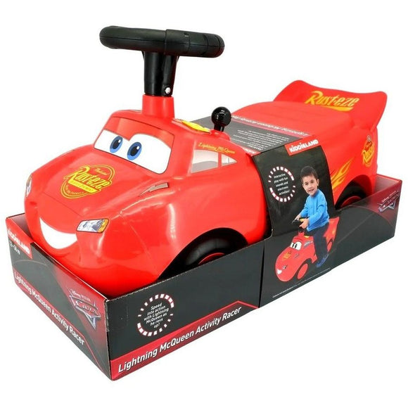 EIDE ON MY LIGHTNING MCQUEEN RACER