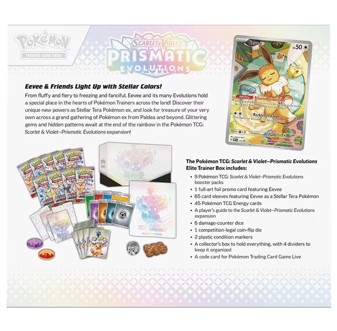POKEMON TCG PRISMATIC EV SUPER PREMIUM